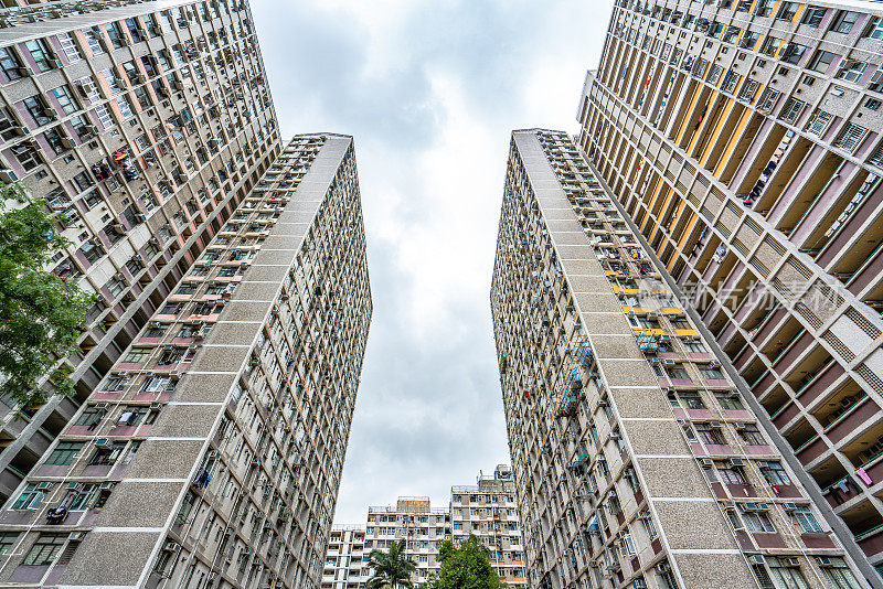 Public housing estate, Kowloon City, Hong Kong